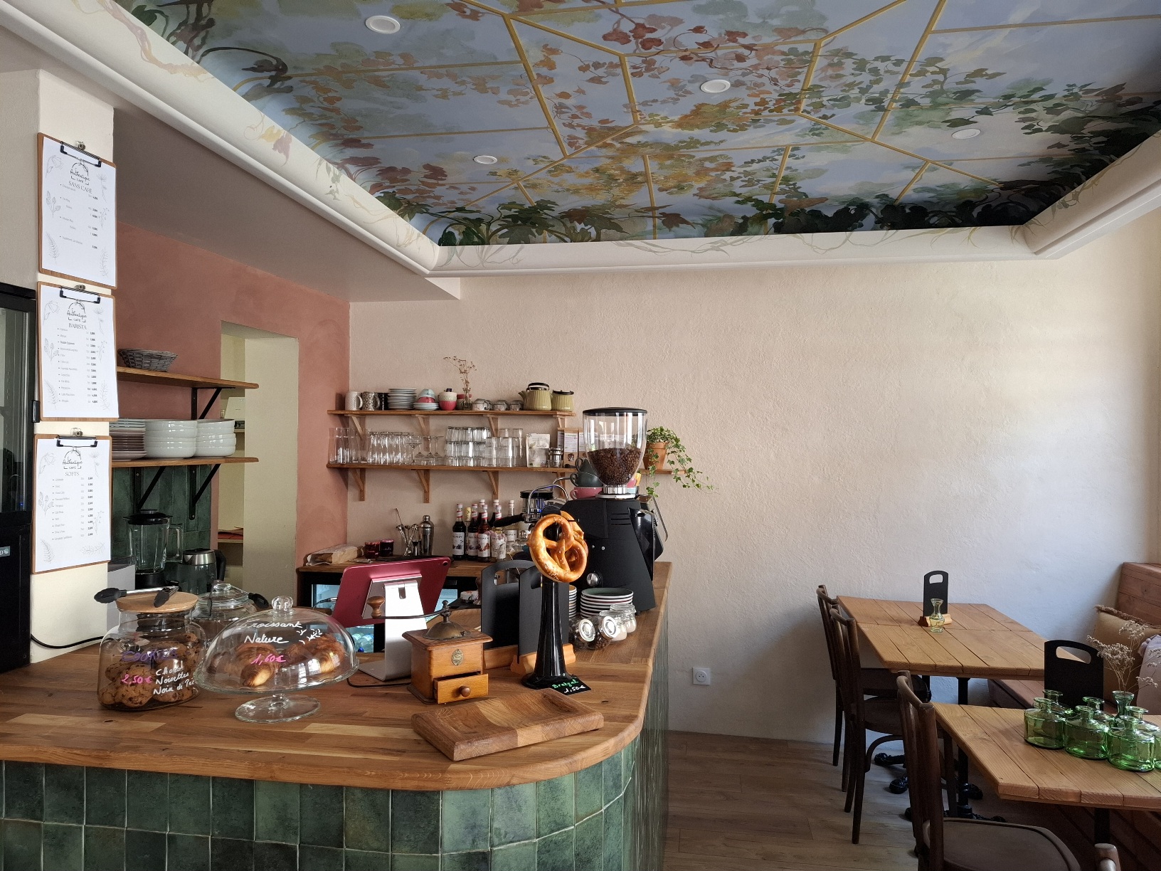 Comptoir authentique café