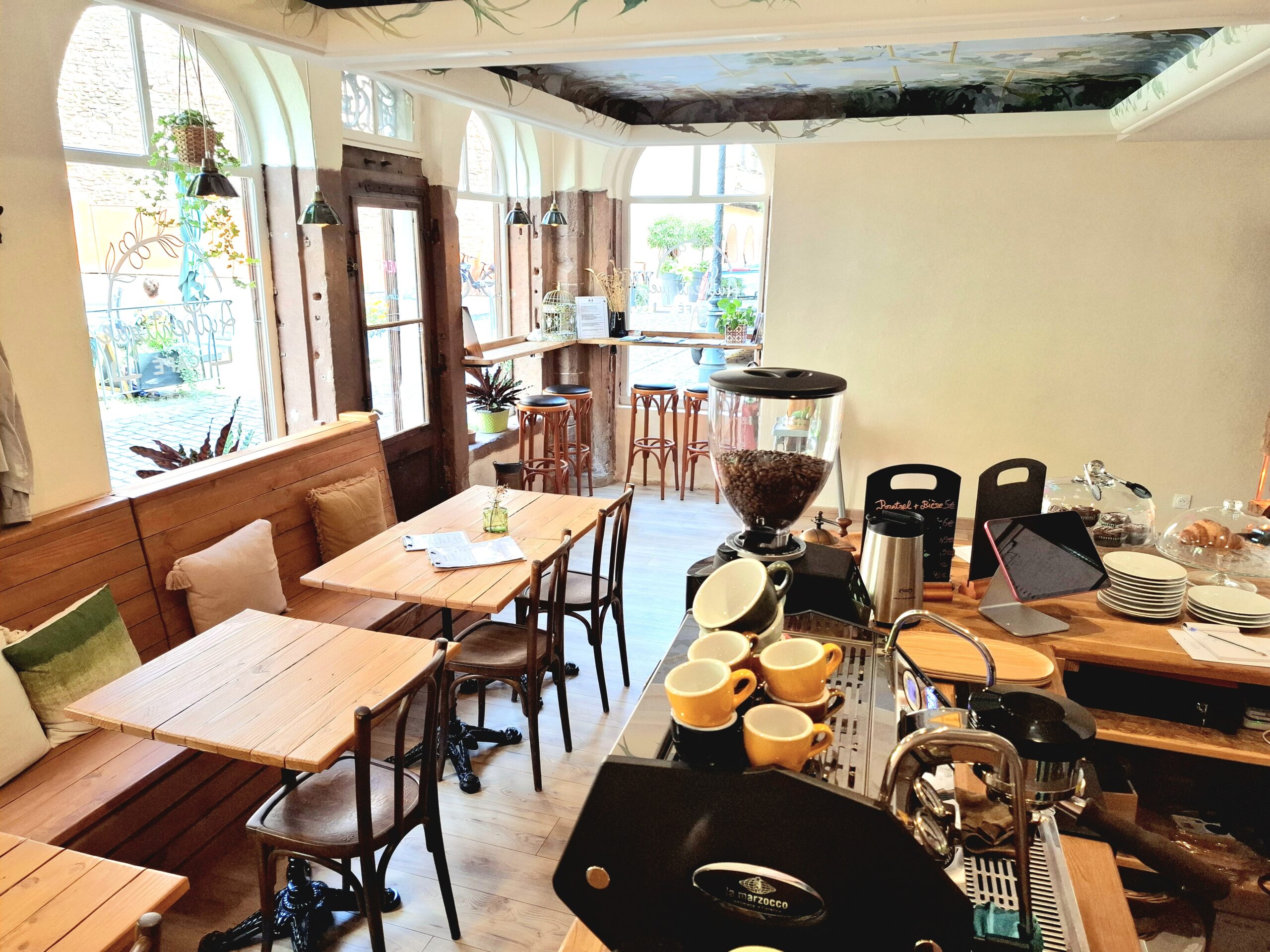 Notre espace intérieur climatisé