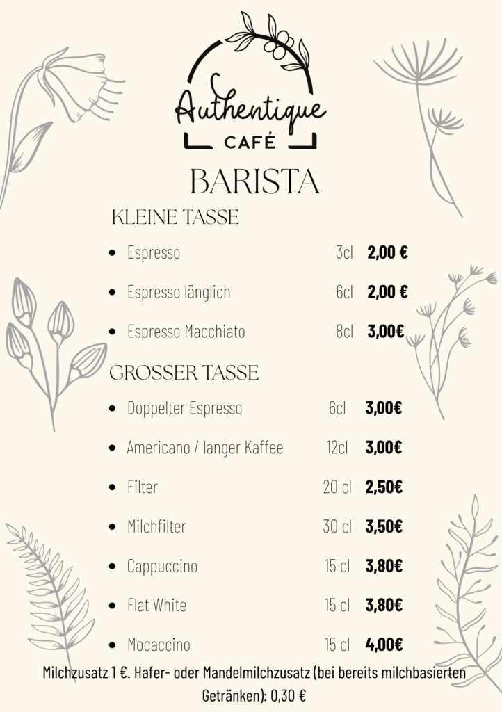 barista(allemand)
